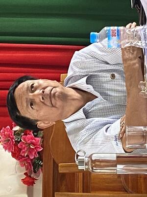 Lãnh đạo các cơ quan Ủy ban Mặt trận Tổ quốc Việt Nam huyện Sông Hinh và các tổ chức thành viên