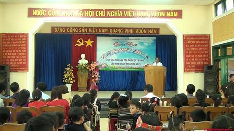 Hơn 170 em học sinh DTTS giao lưu tiếng Việt