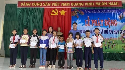 Sông Hinh phát động Tháng hành động vì trẻ em năm 2025
